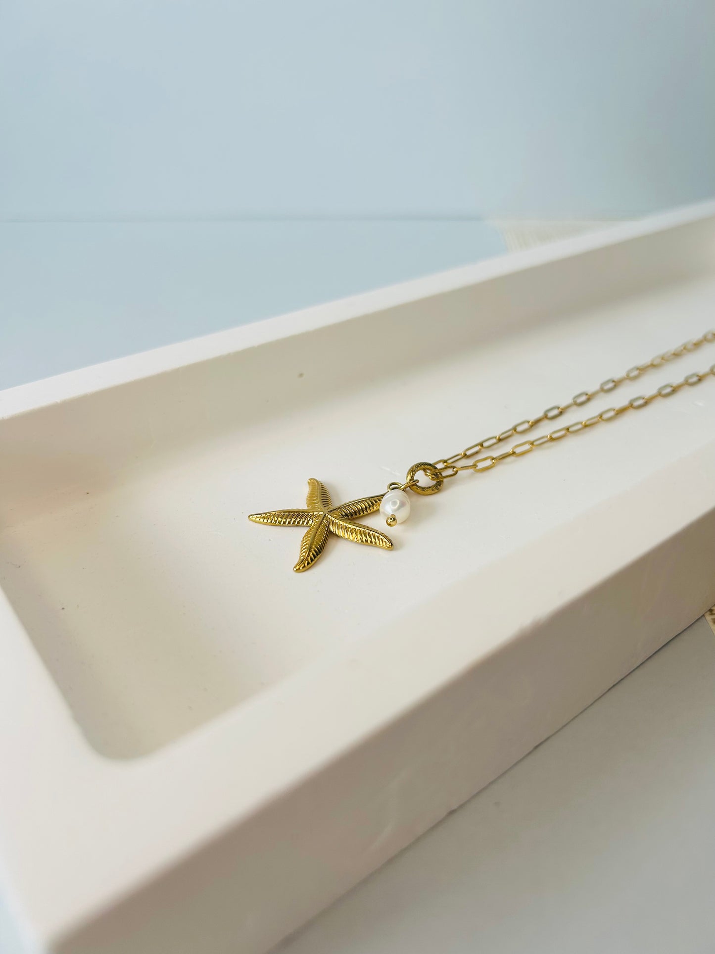 Starfish Long Necklace