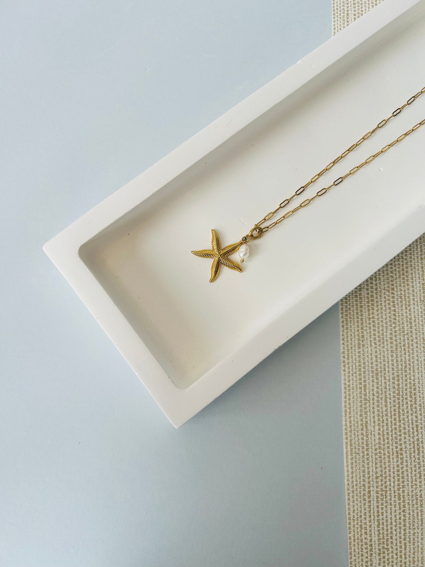 Starfish Long Necklace