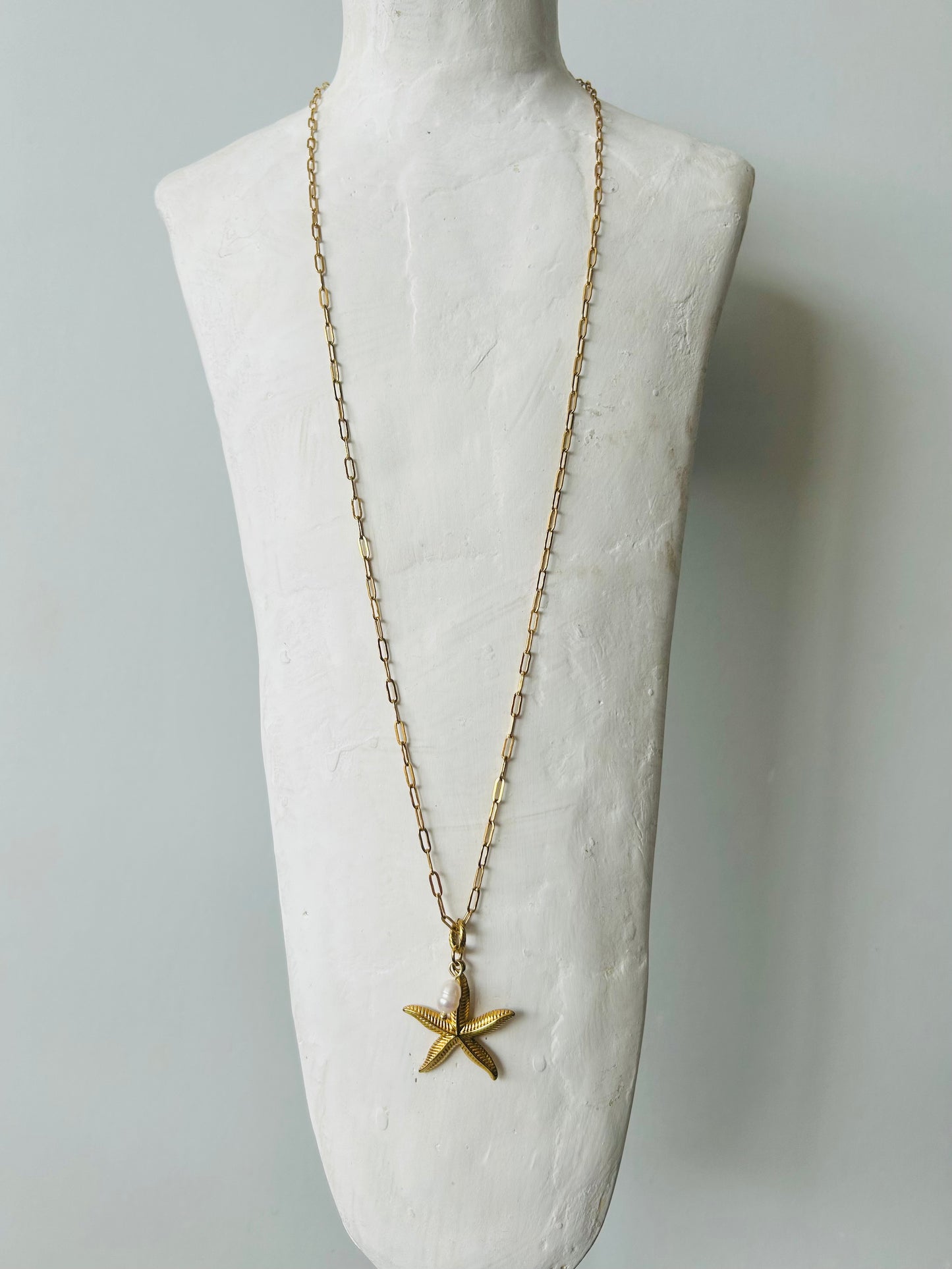 Starfish Long Necklace