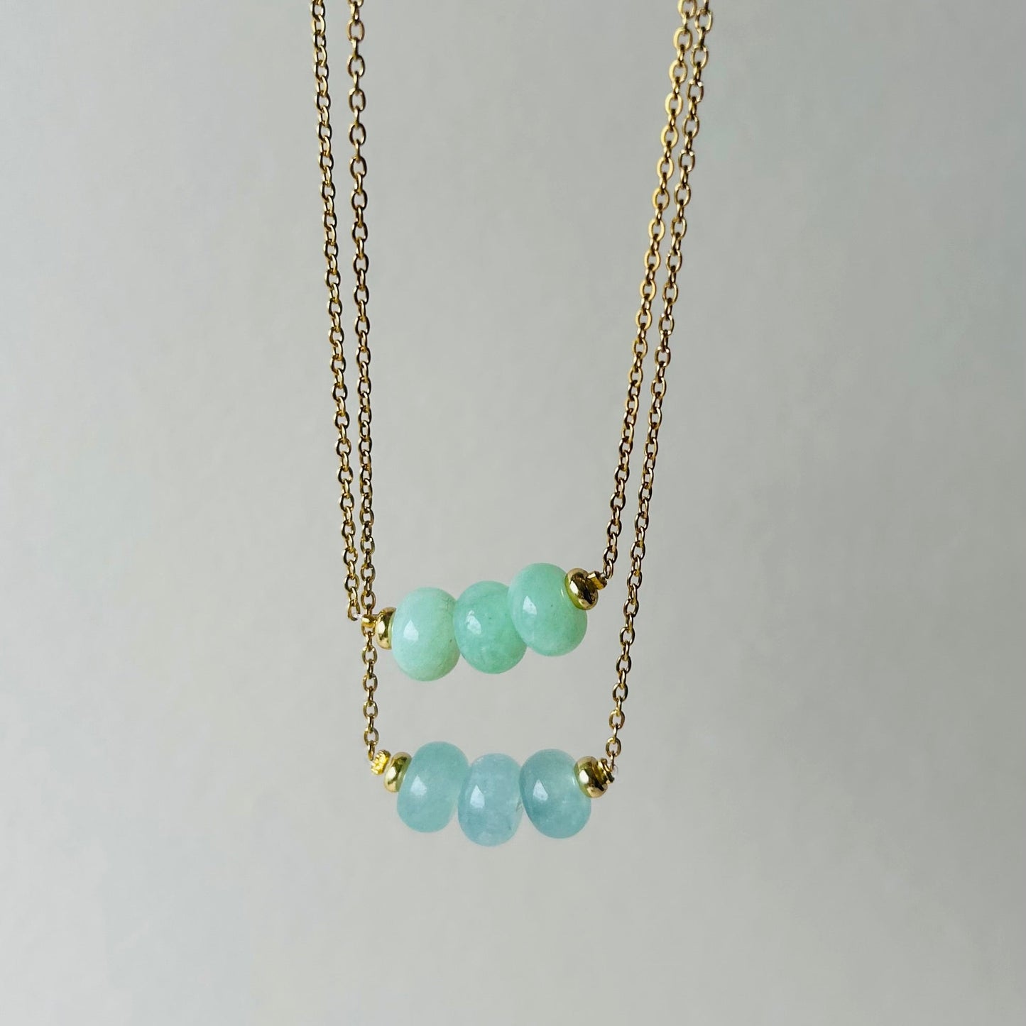 Rondelle Gemstone Necklace | 3