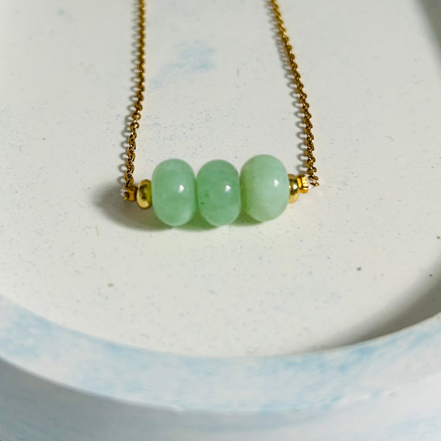 Rondelle Gemstone Necklace | 3