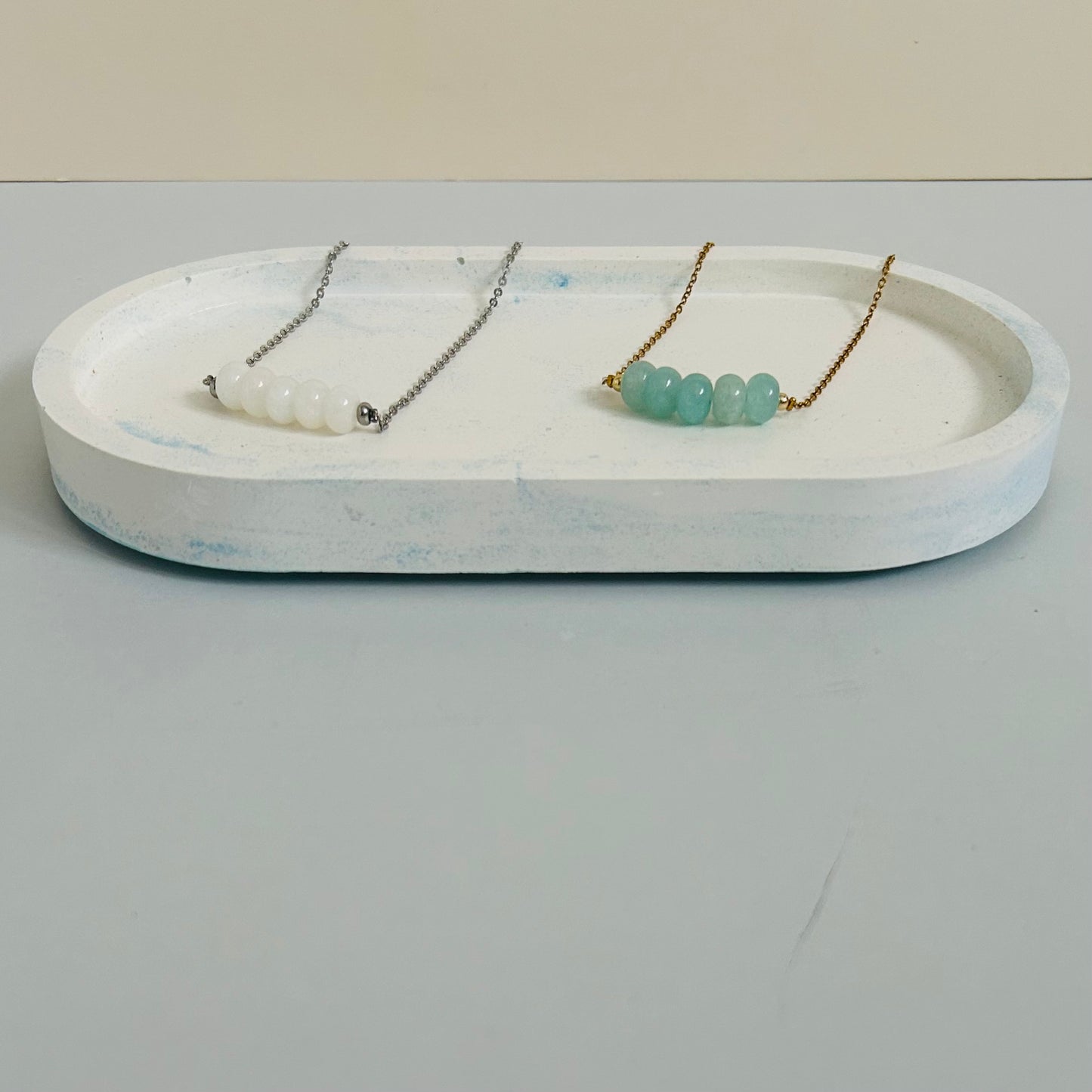 Rondelle Gemstone Necklace | 5