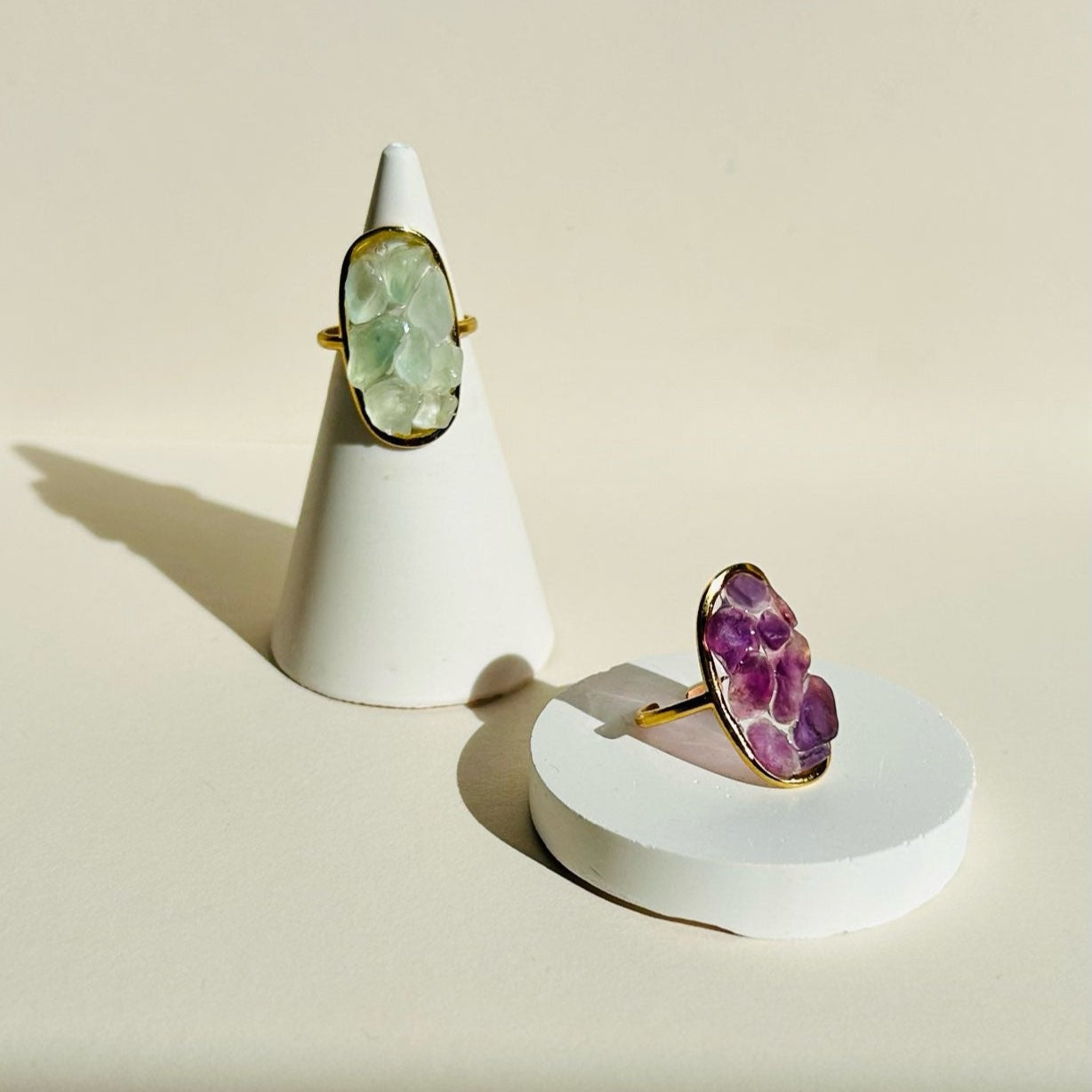 Crystal Rockpool Ring