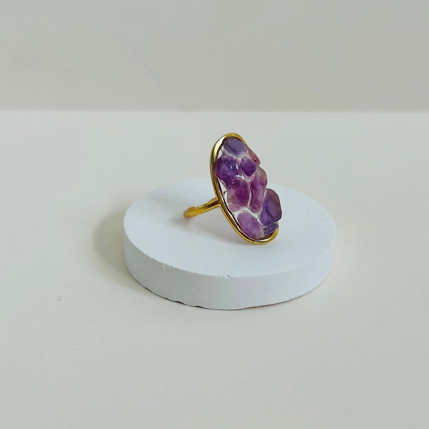 Crystal Rockpool Ring