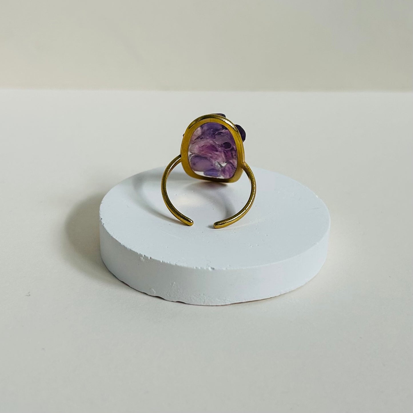 Crystal Rockpool Ring