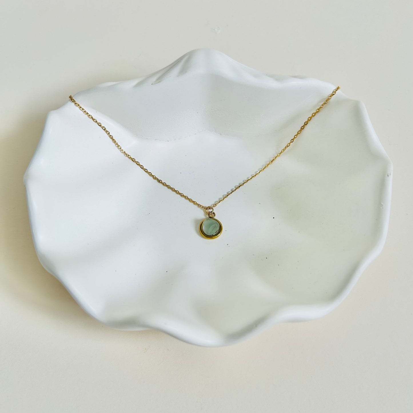 Crystal Round Necklace | Small