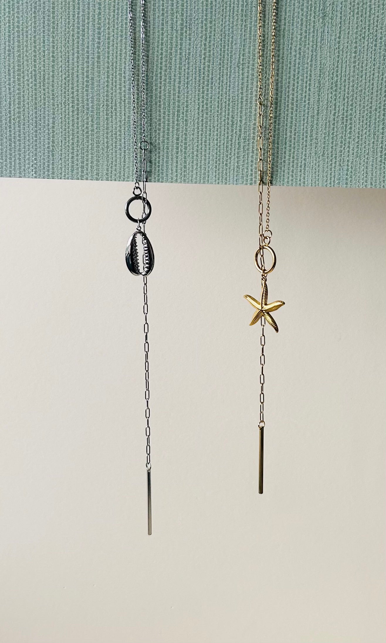 Starfish Lariat Necklace
