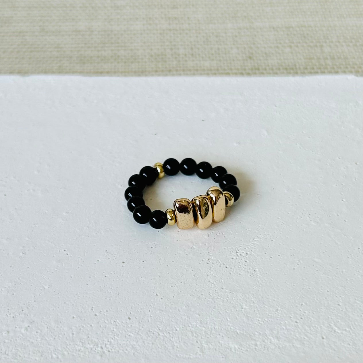 Beach Ring | Gold Nuggets