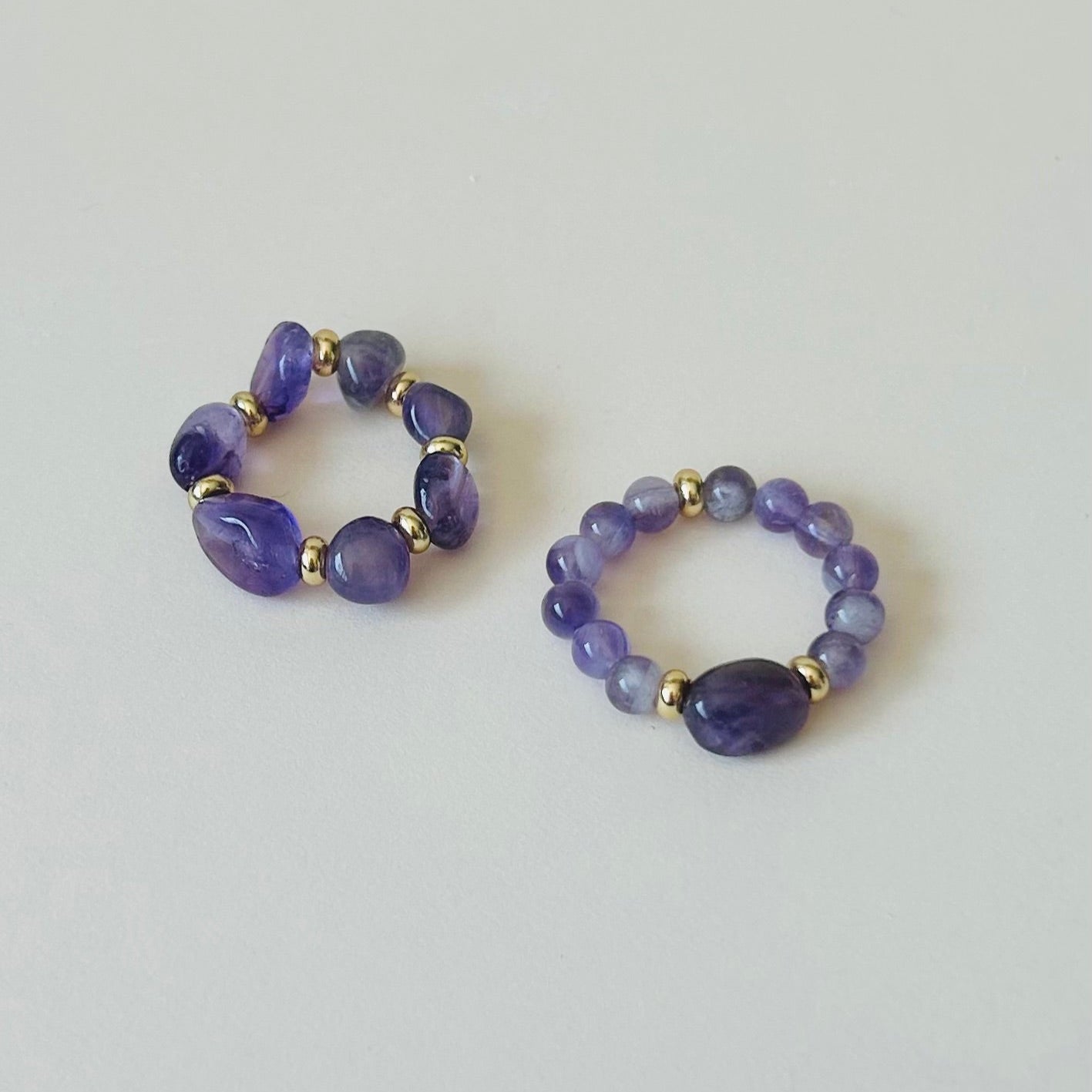 Purple Gemstone Ring