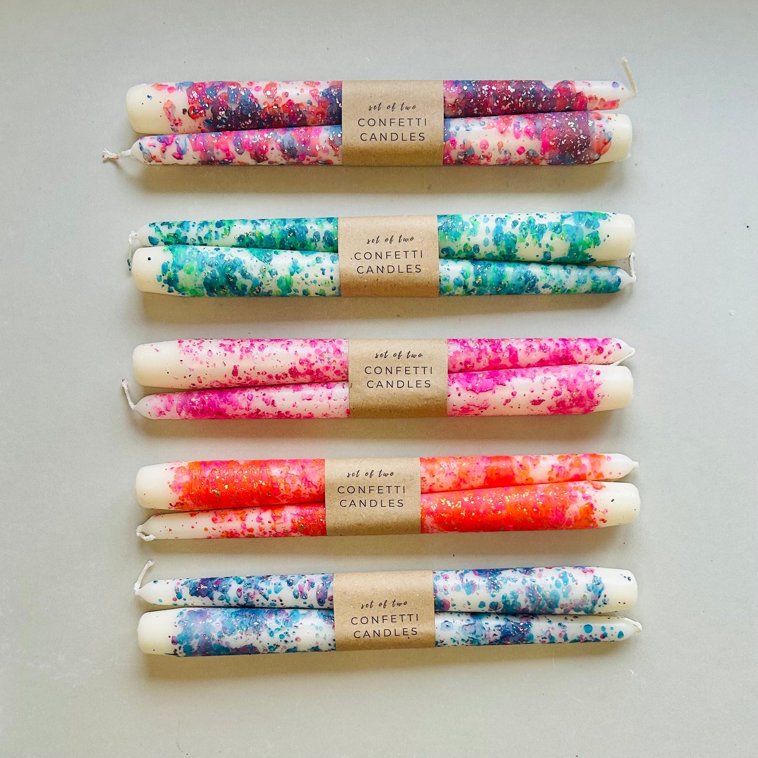 CONFETTI CANDLES