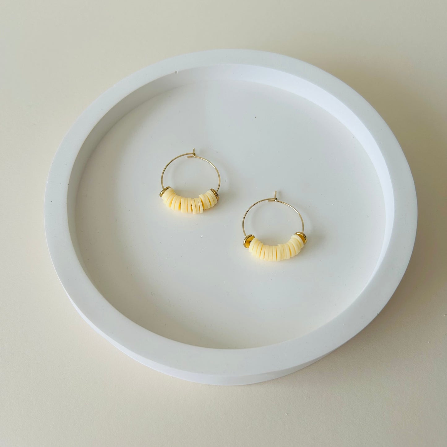 Beach Hooped Earrings | Small