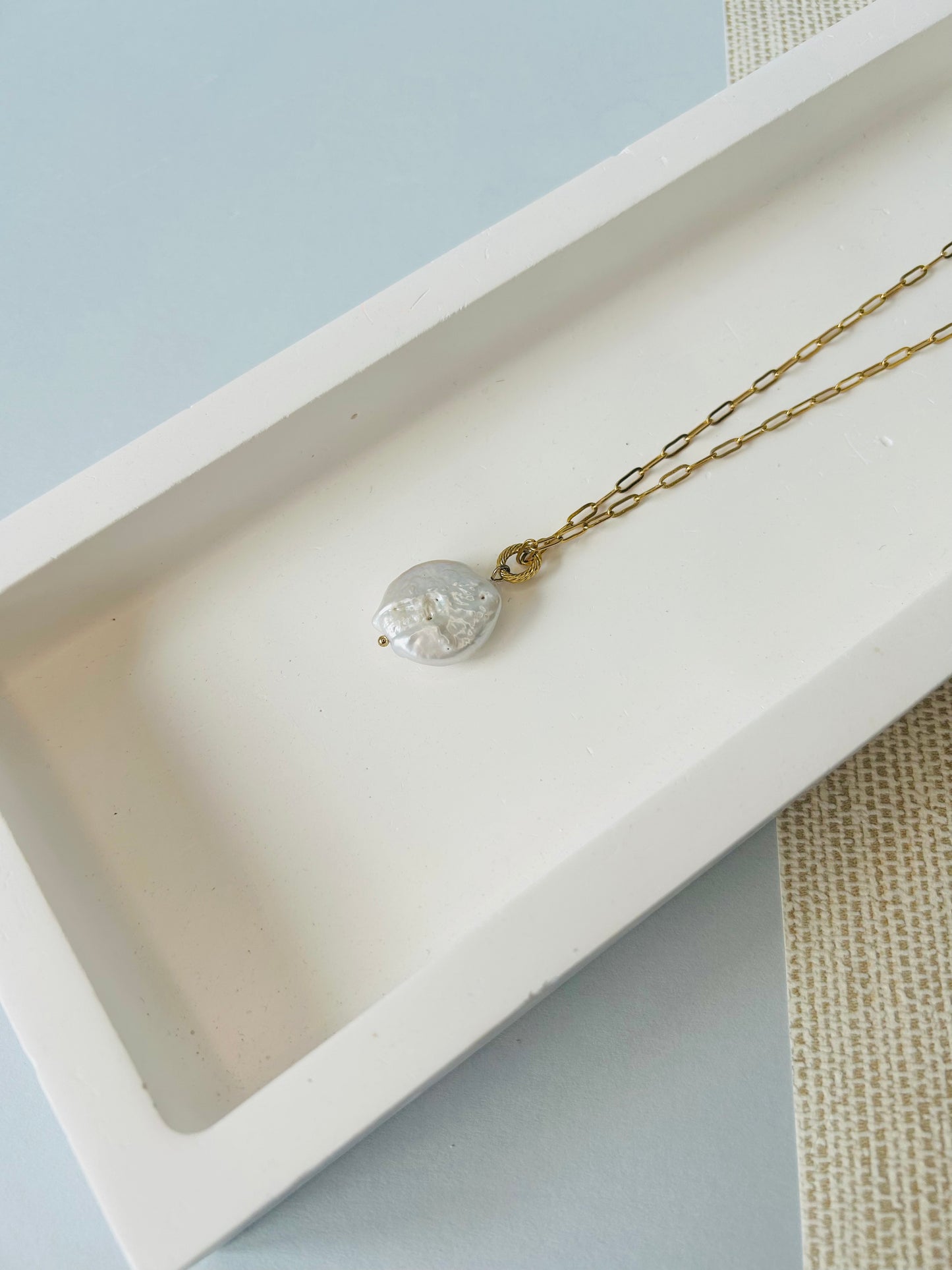 Pearl Long Necklace