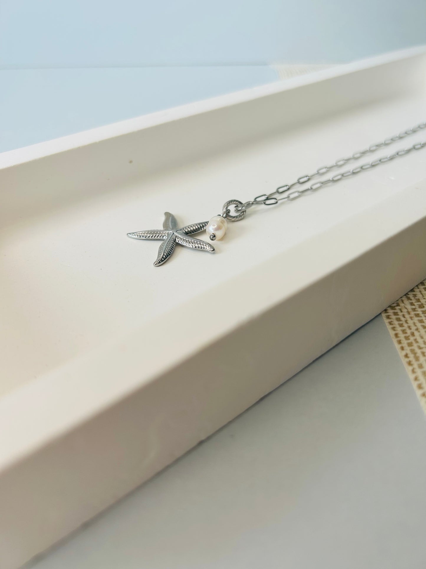 Starfish Long Necklace