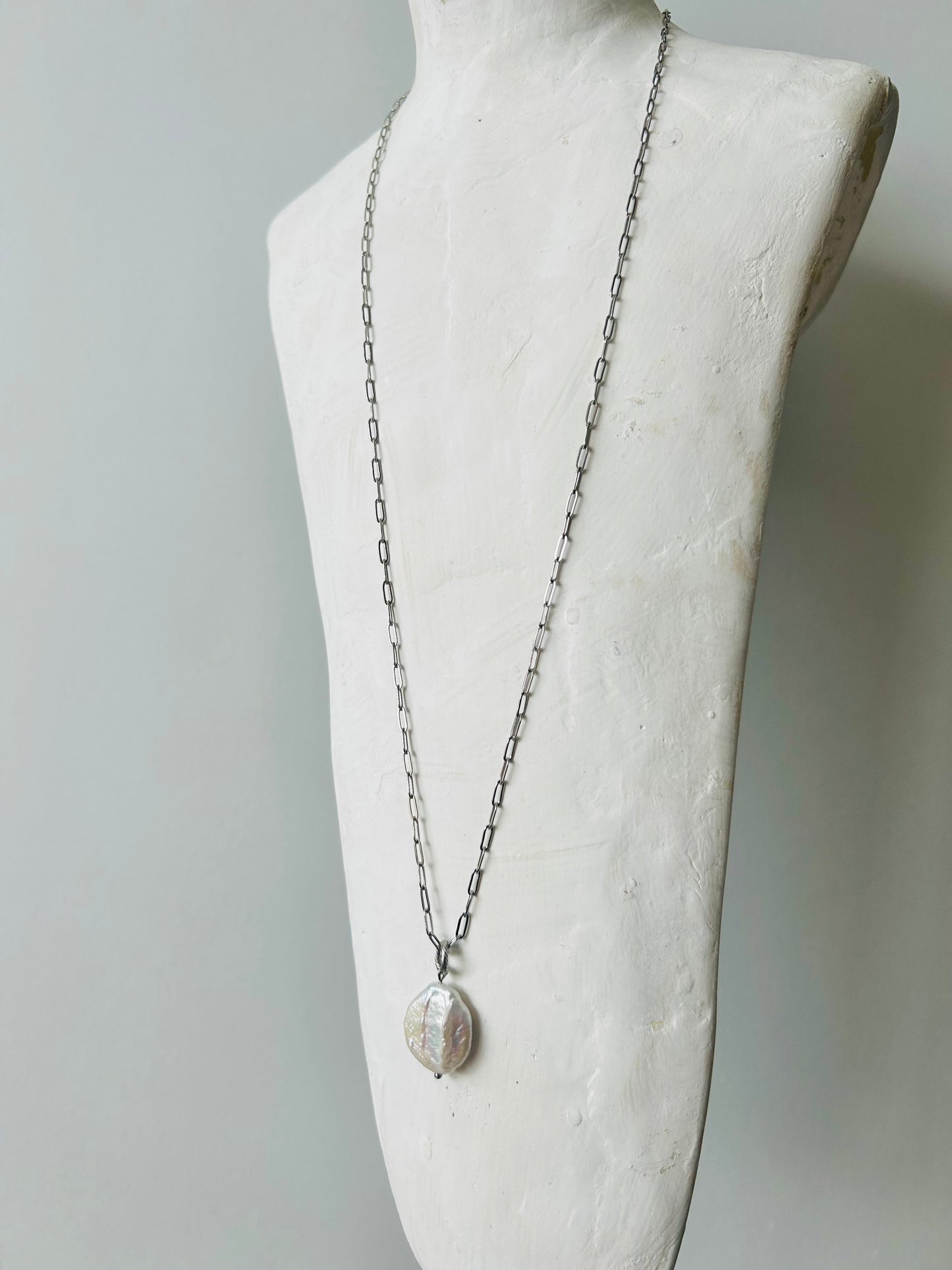 Pearl Long Necklace