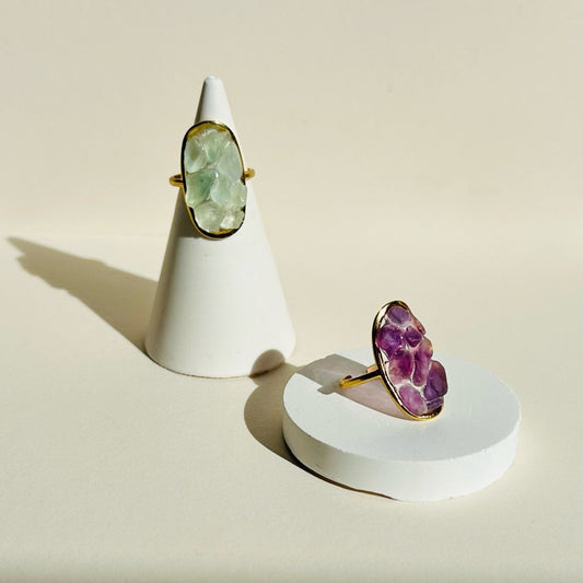 Crystal Rockpool Ring