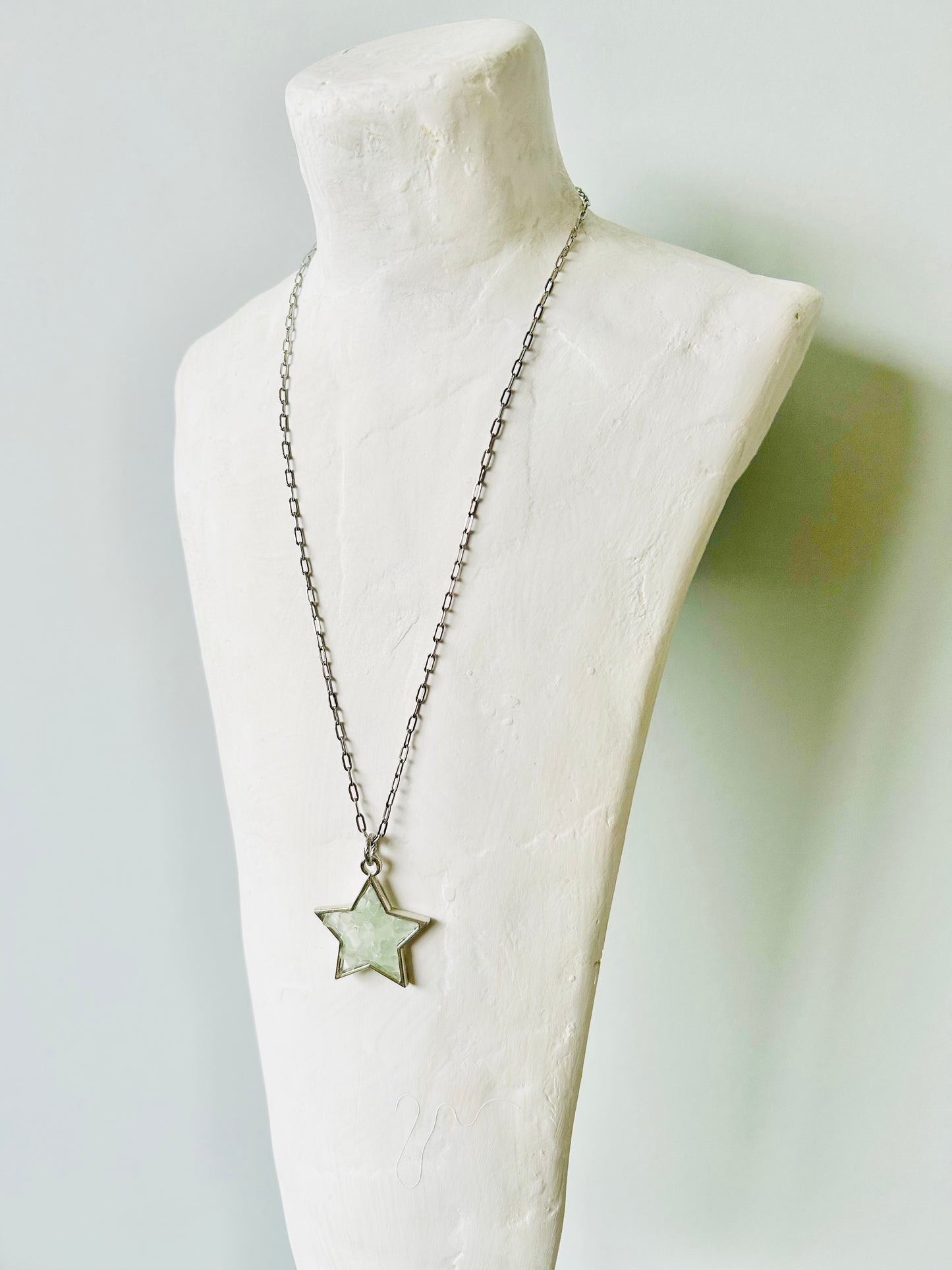 Crystal Star Necklace | Delicate Chain